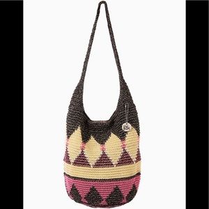 The Sak Limited Edition 120 Ashbury,#164 of 300 Hand Crochet CottonHobo Bag,NWOT